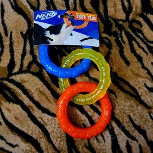 Nerf Dog Toy Tuff Tug Sm Dog or Puppy.. New!